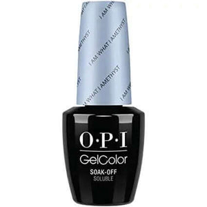 OPI Gelcolor Soak Off Gel Nail Polish bottle by ThinkAtoZ in I am what amethyst shade for long-lasting manicure
