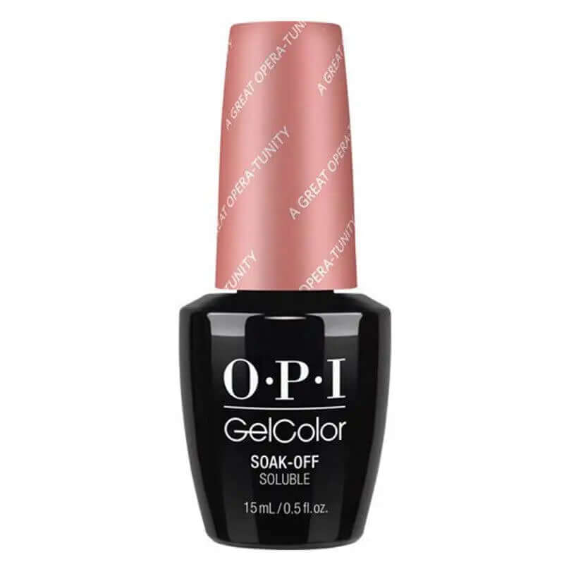 OPI Gelcolor Soak Off Gel Nail Polish bottle in black with pink cap 15ml by ThinkAtoZ A great opera tunity