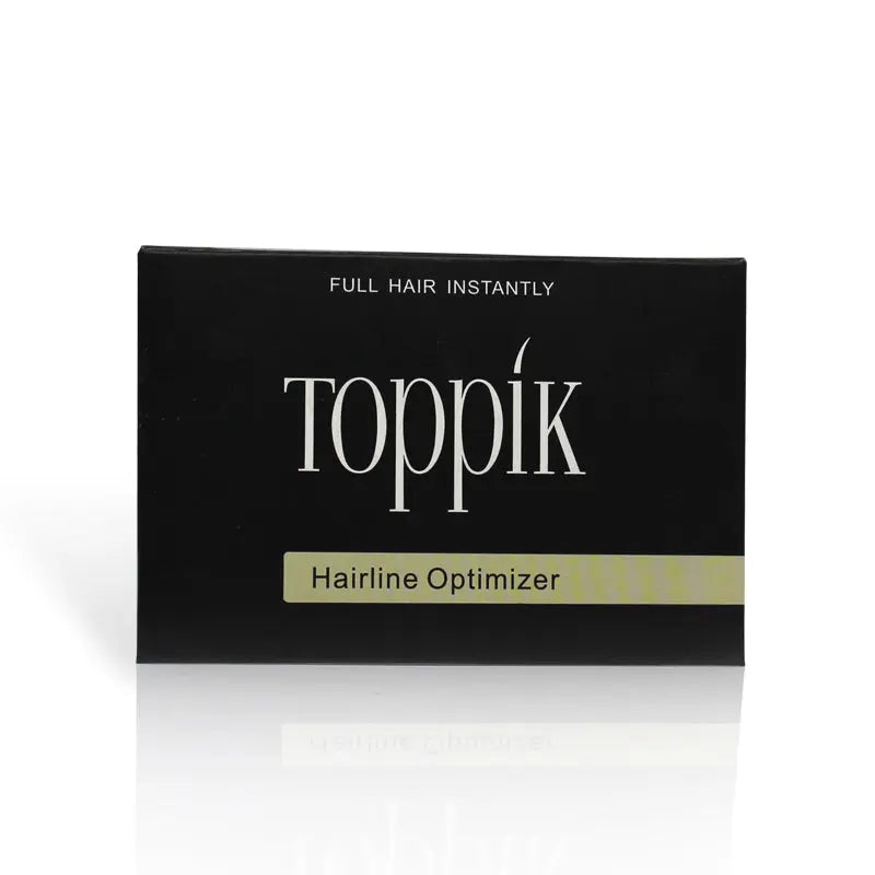 Toppik hairline optimizer comb packaging for hair building fibers by ThinkAtoZ